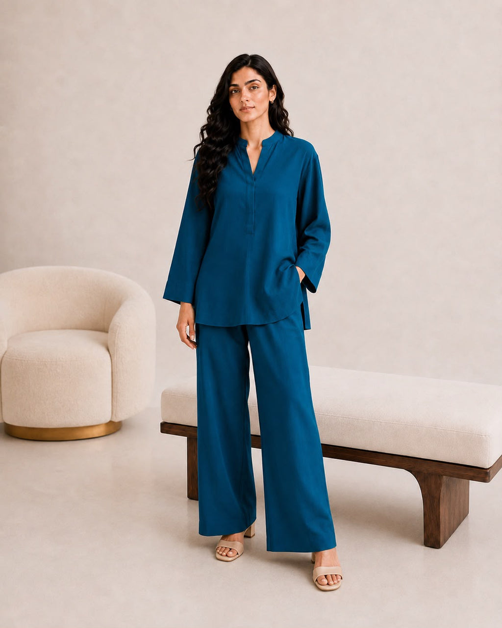 Teal Muse Co-ord