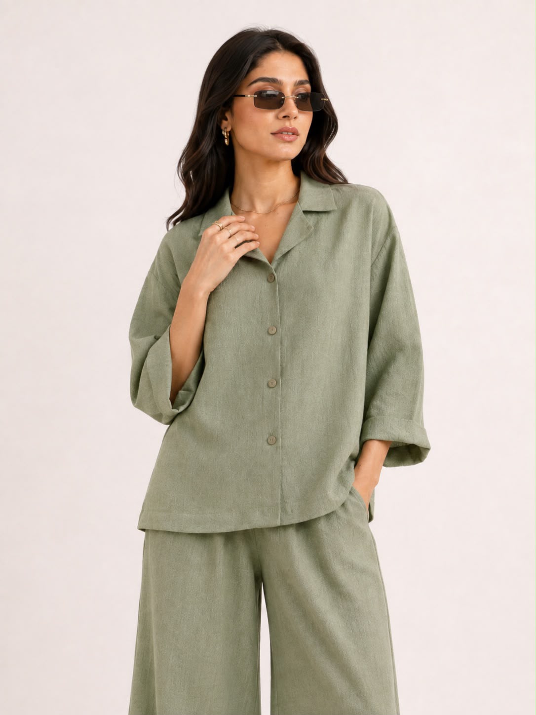 Sage Leisure Co-ord