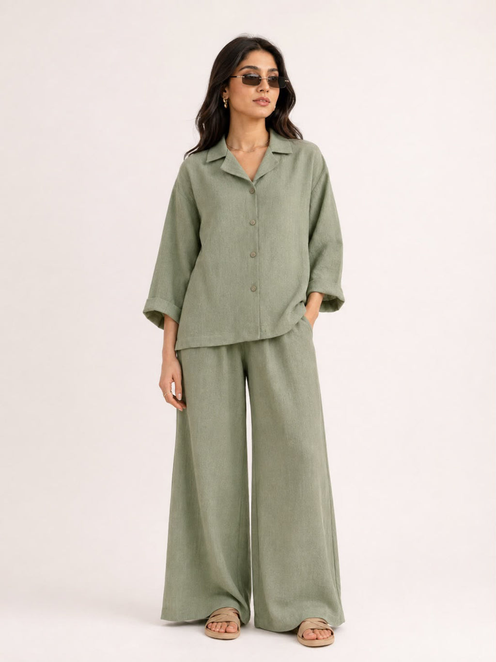 Sage Leisure Co-ord