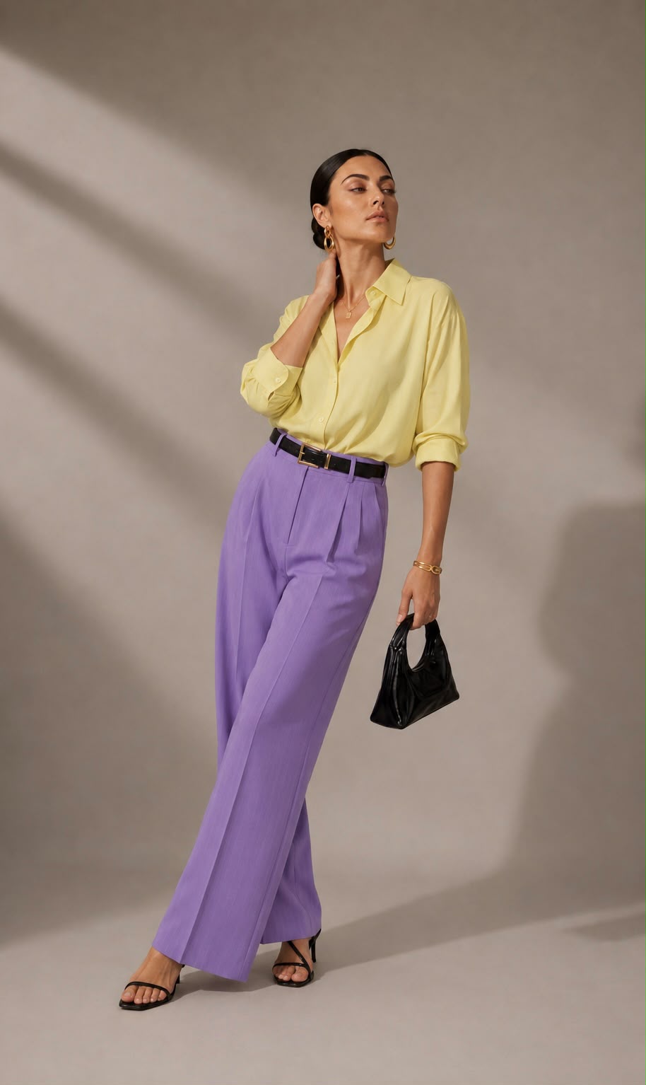 Lilac Line Trousers