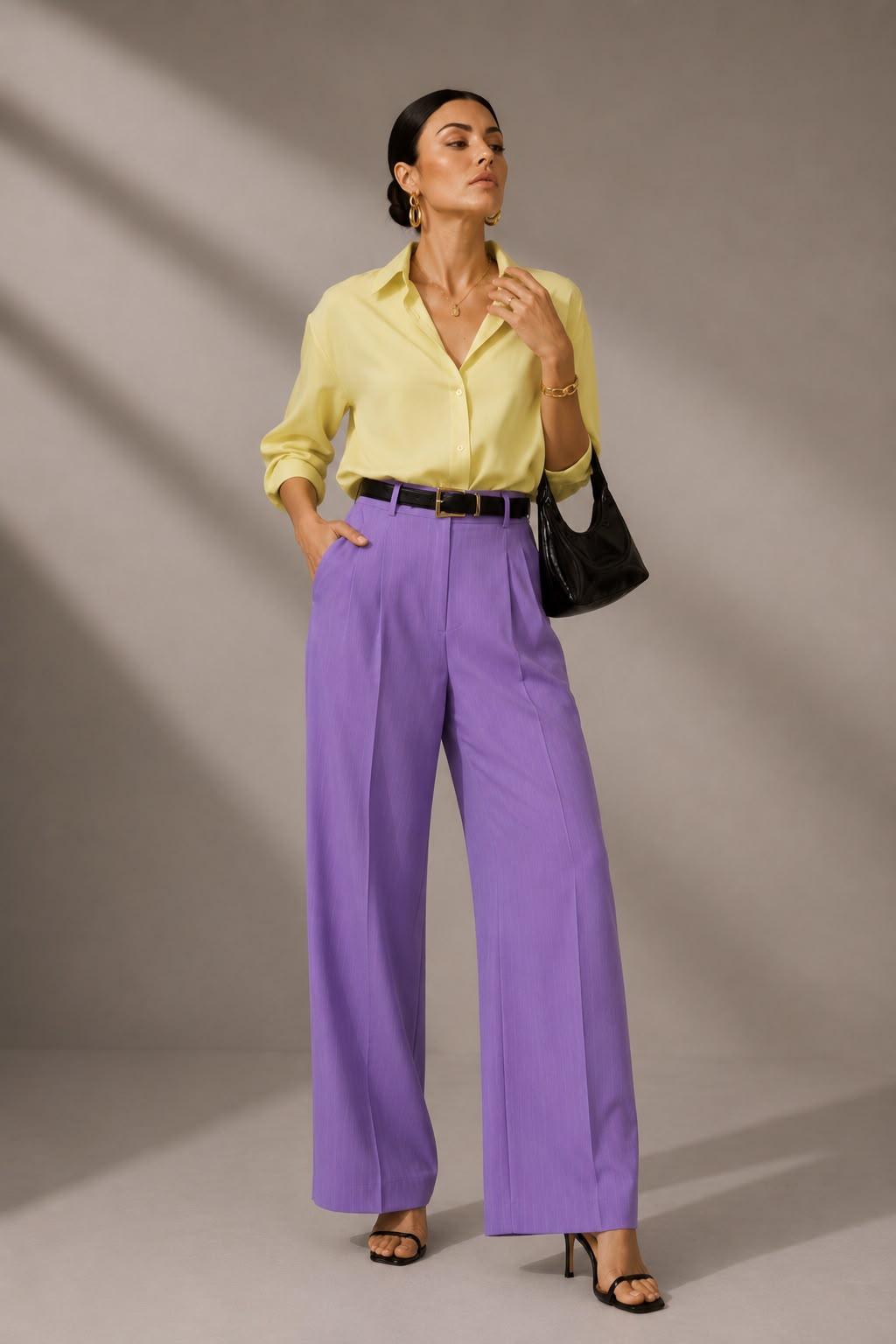 Lilac Line Trousers