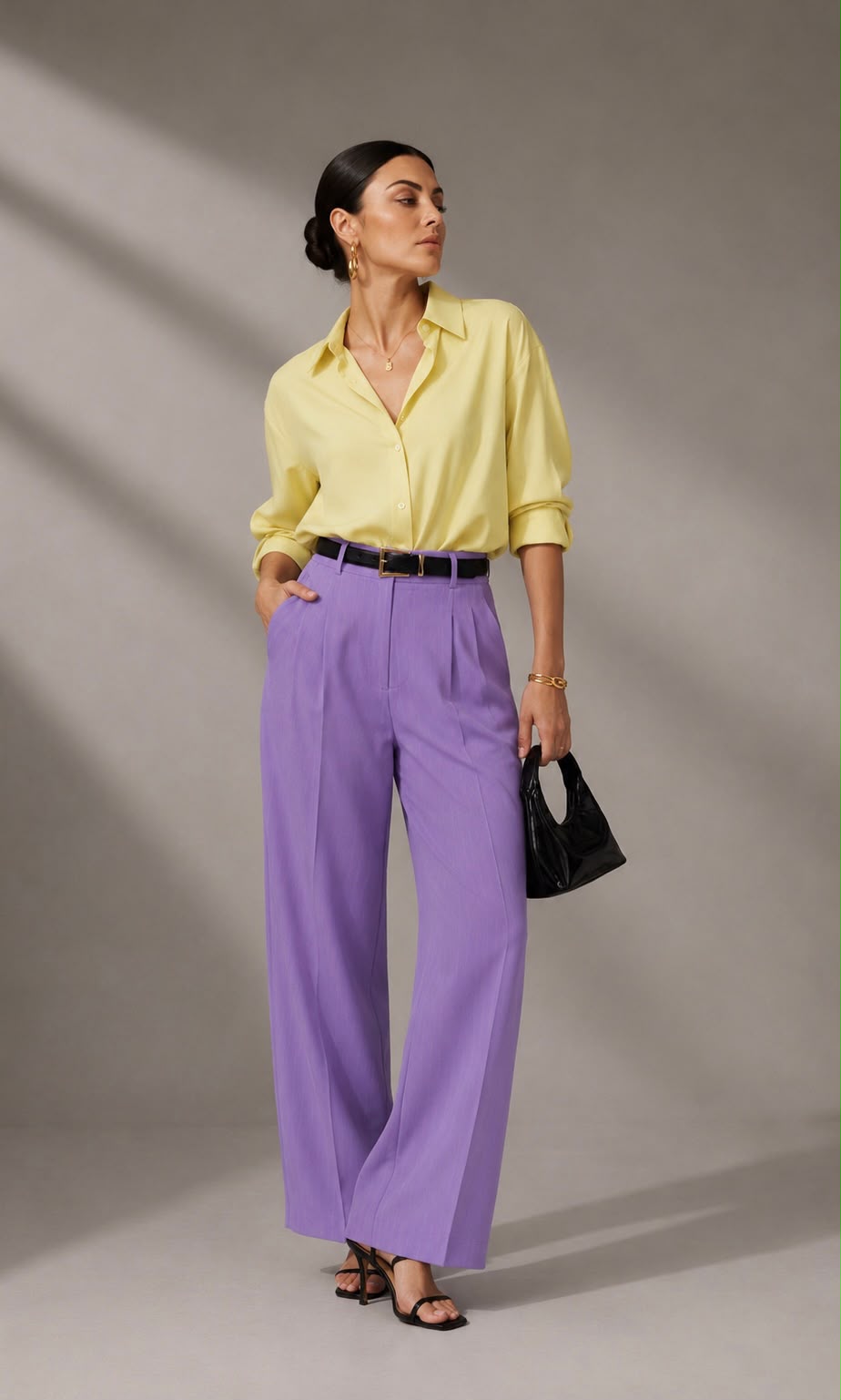 Lilac Line Trousers