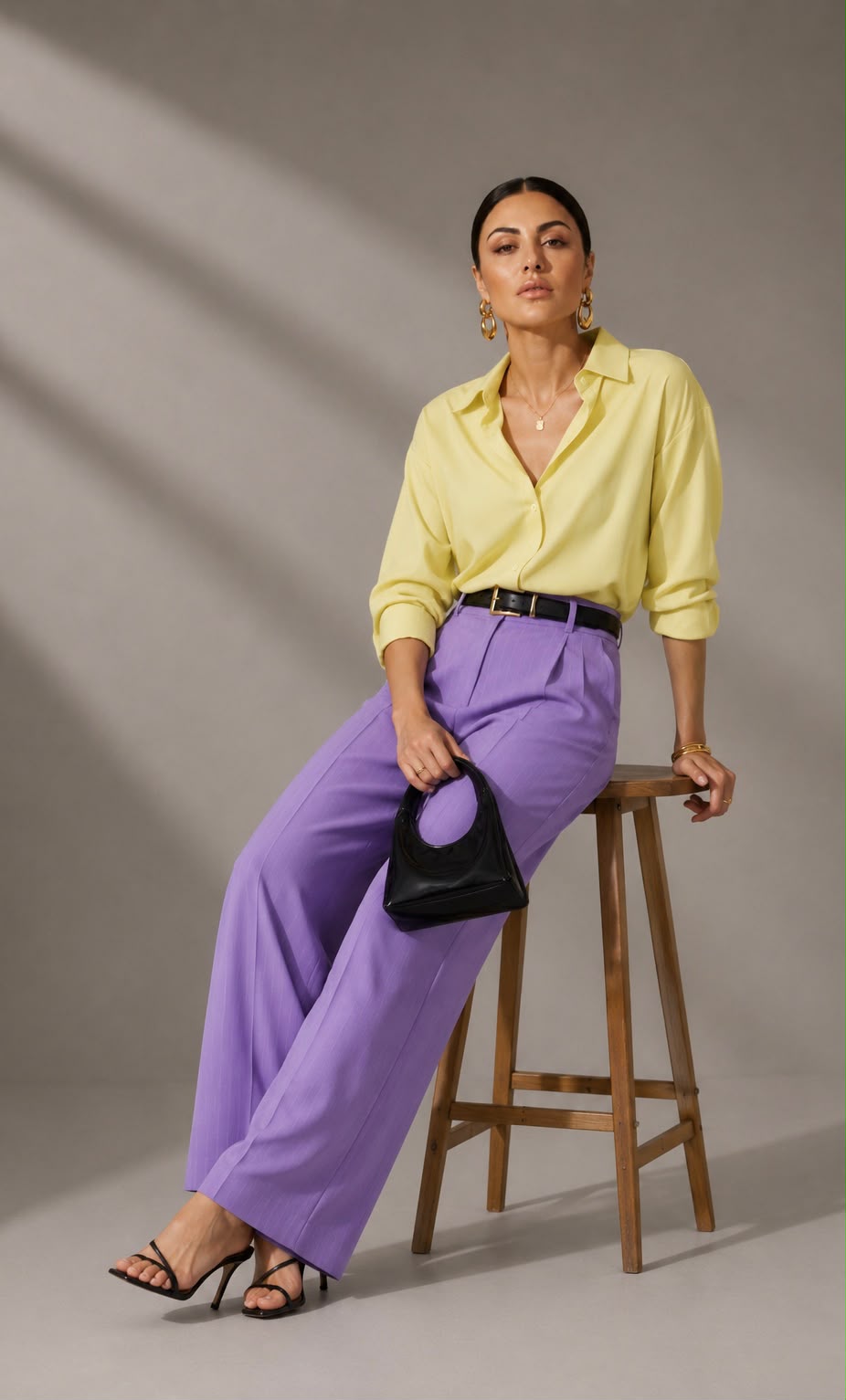 Lilac Line Trousers
