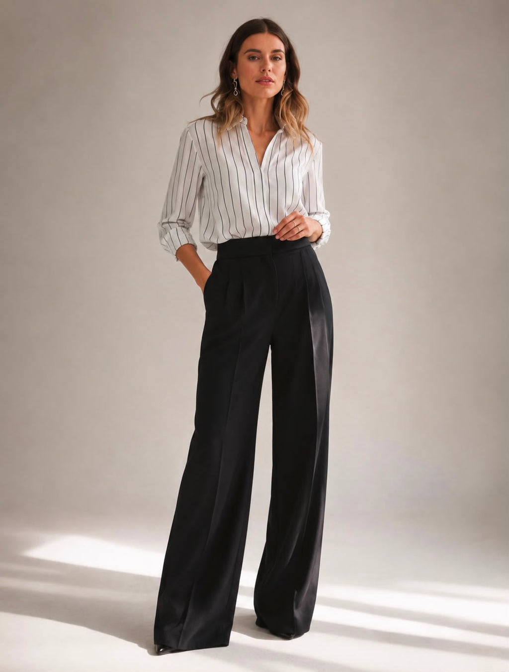 Noir Flow Trousers