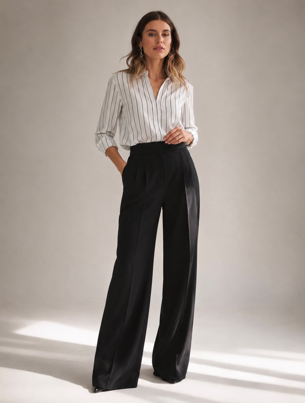 Noir Flow Trousers