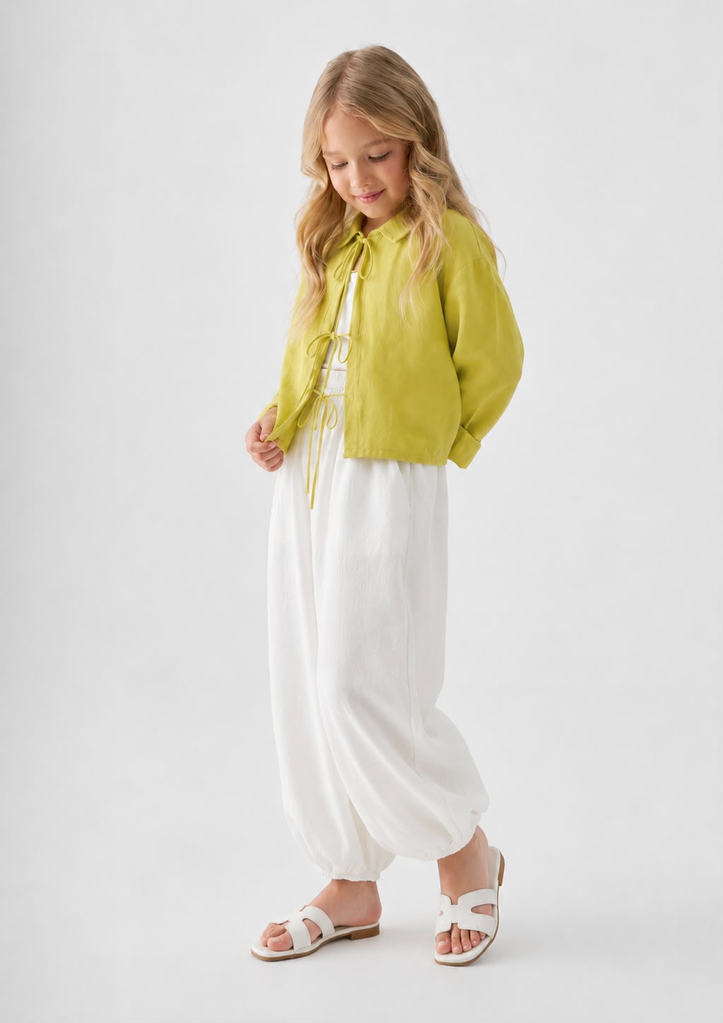 Lime Bow Set