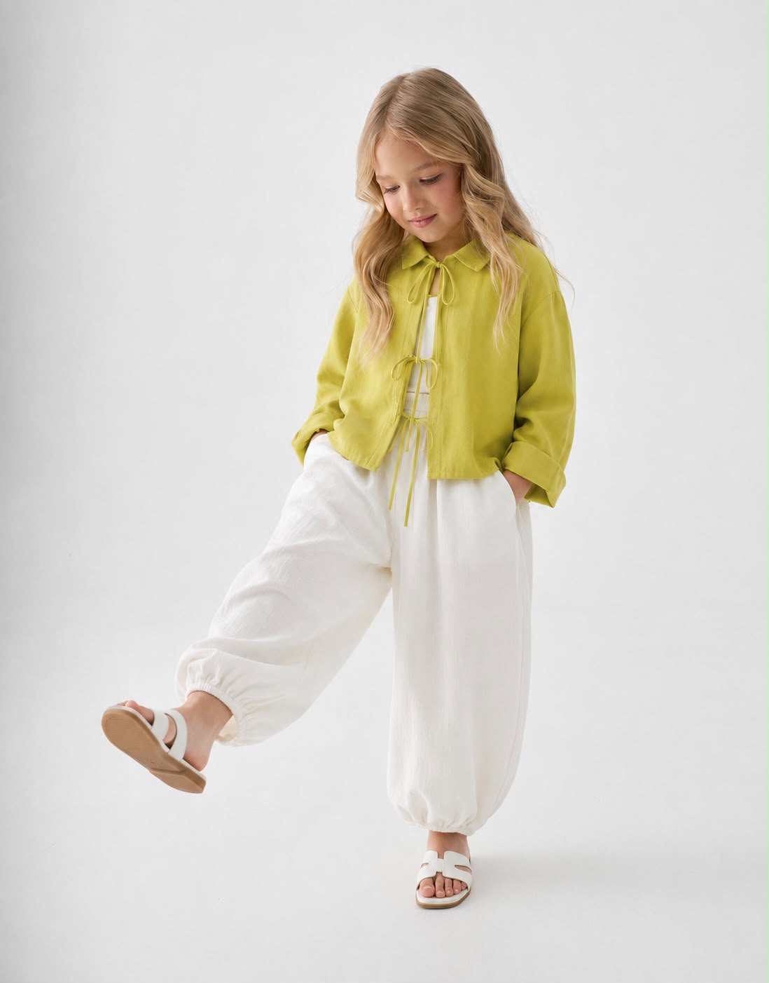 Lime Bow Set