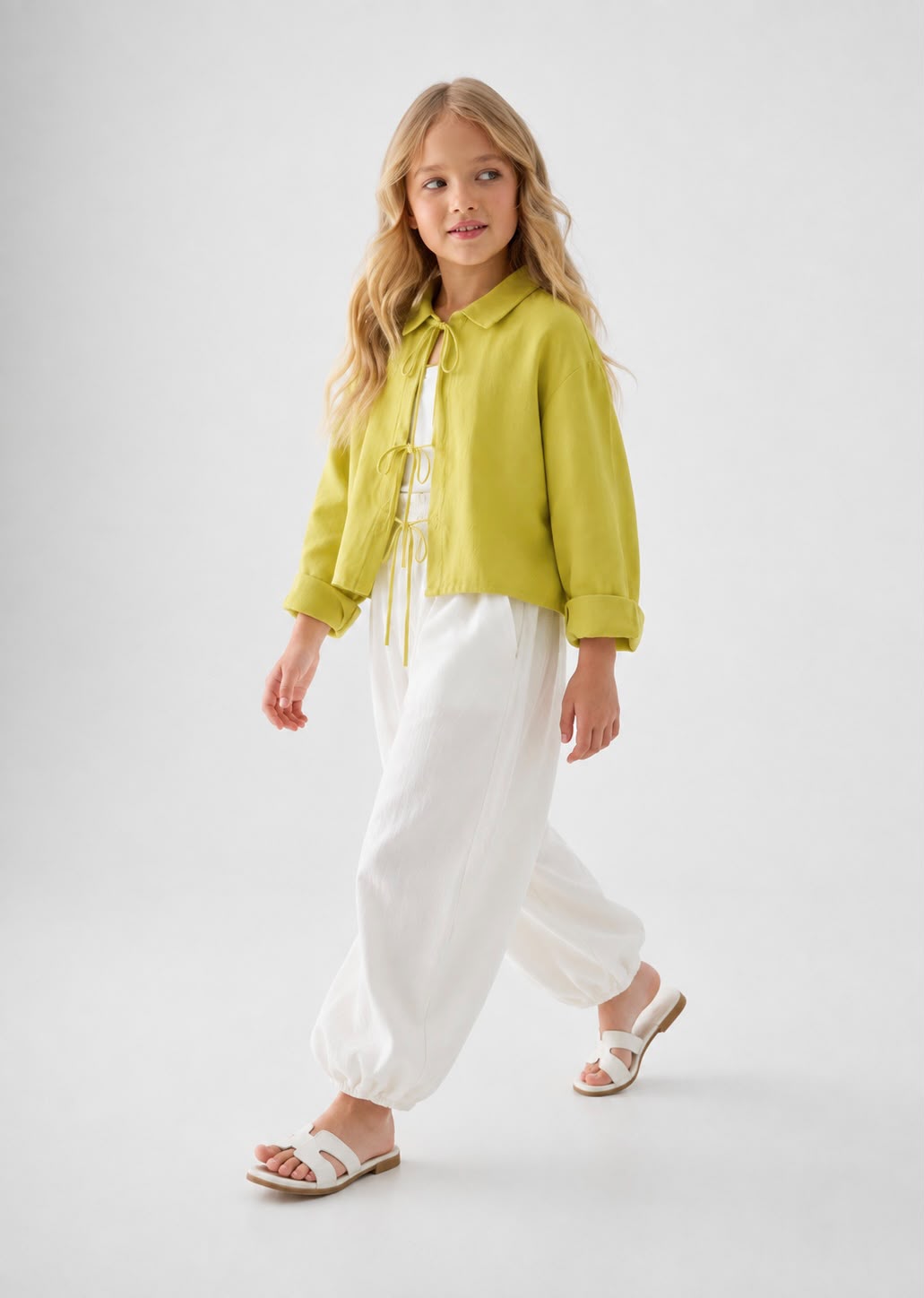 Lime Bow Set
