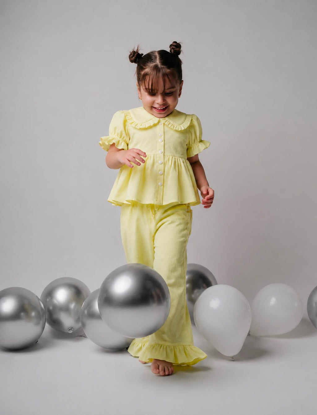 Lemon Ruffle Set