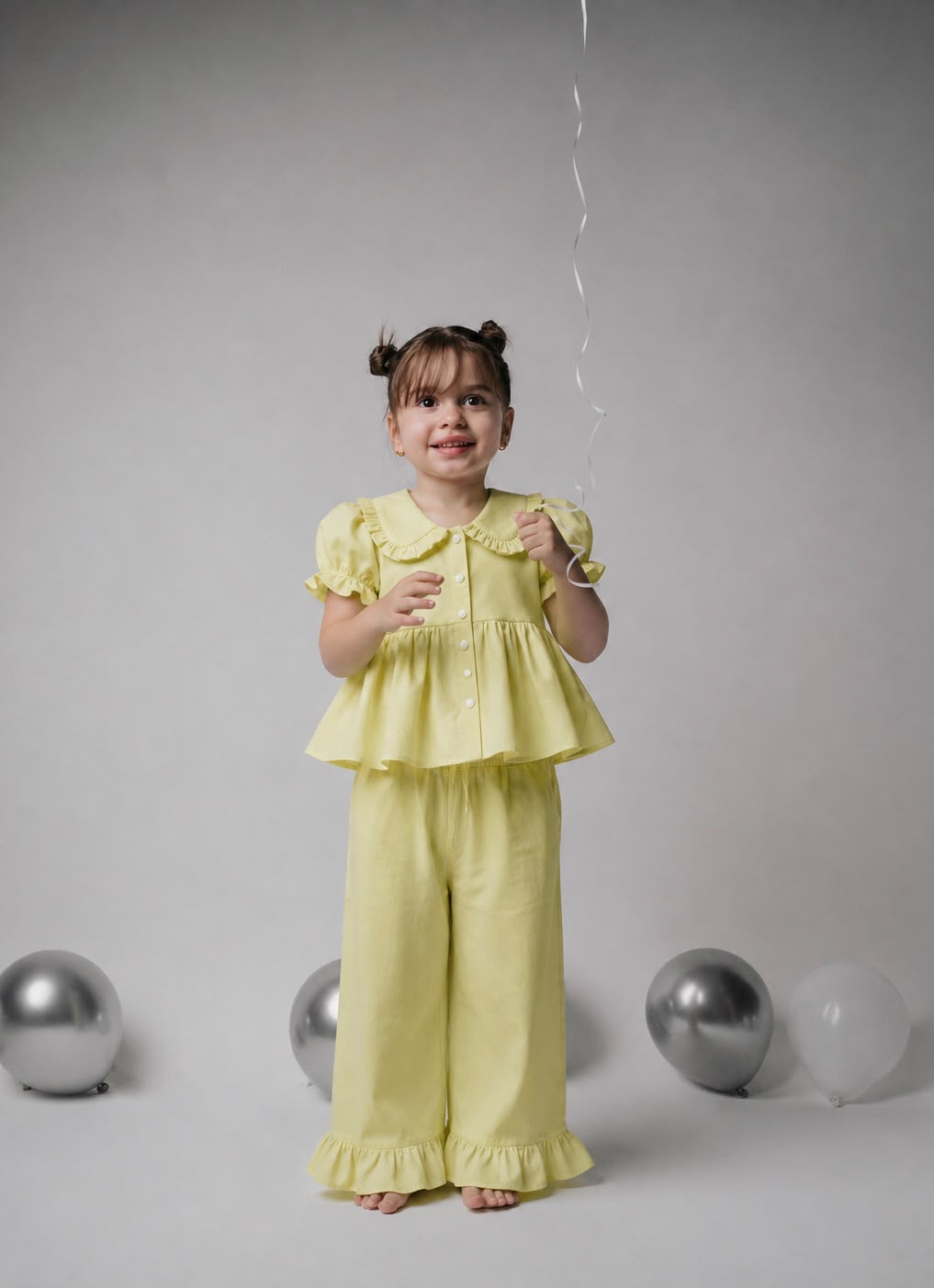 Lemon Ruffle Set