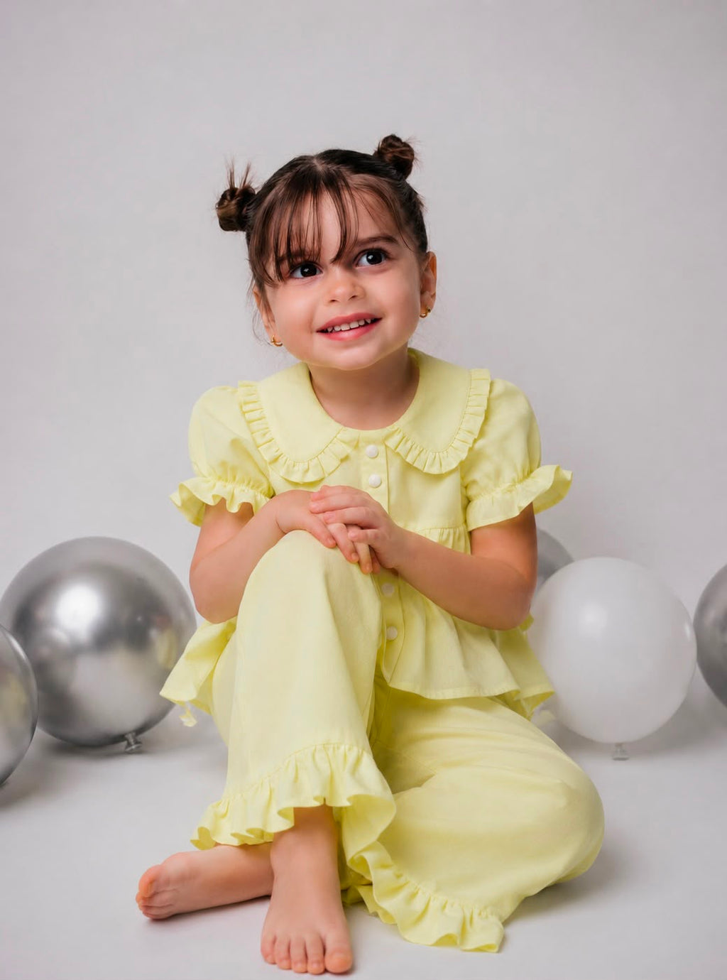 Lemon Ruffle Set