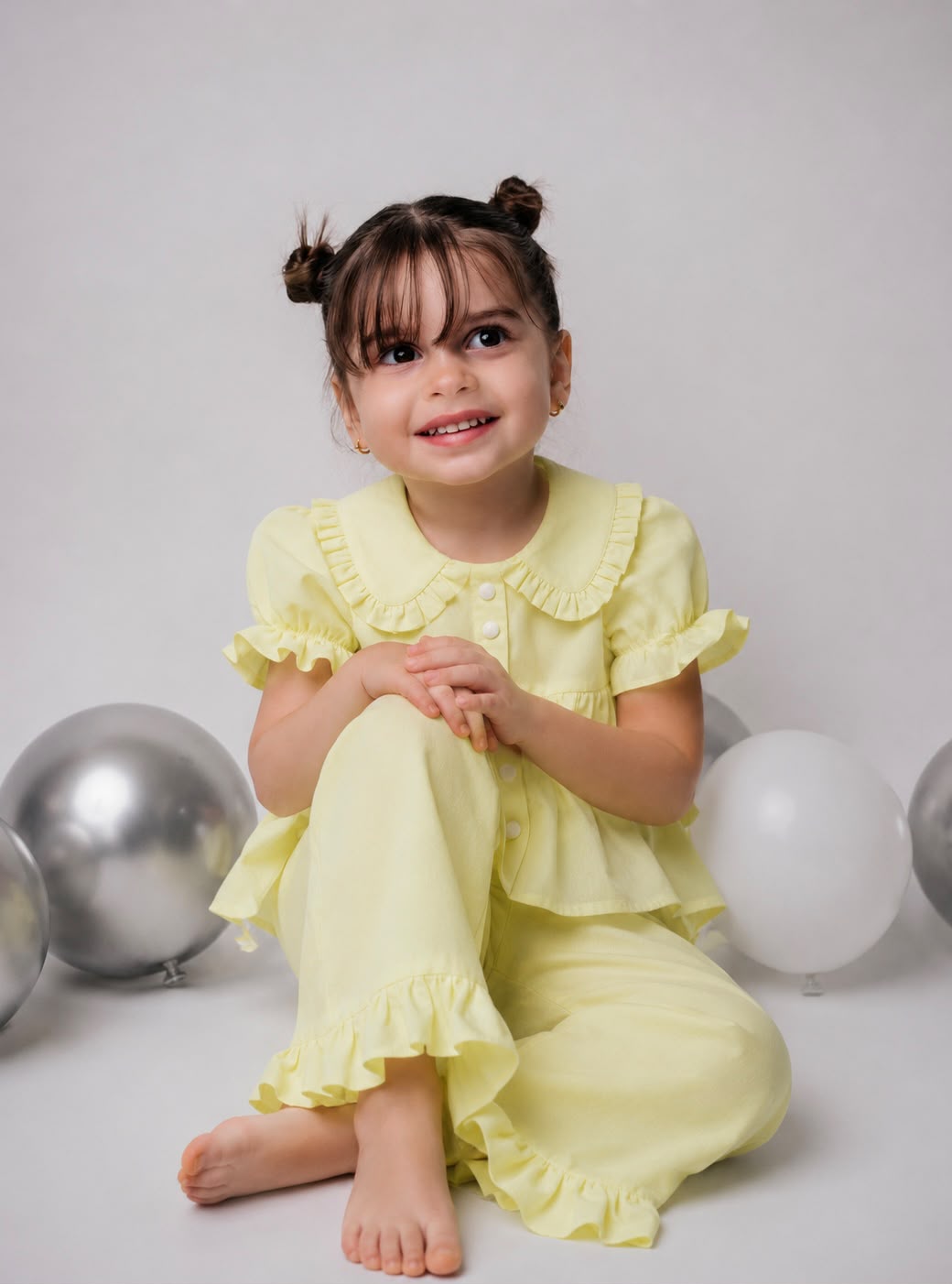 Lemon Ruffle Set
