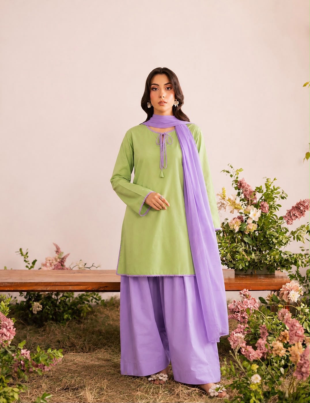 Lavender Lime Eastern Set