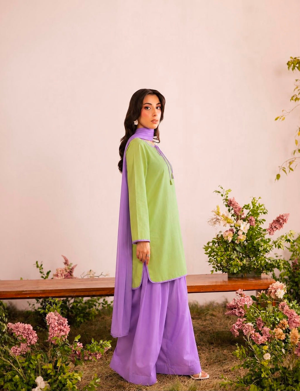 Lavender Lime Eastern Set