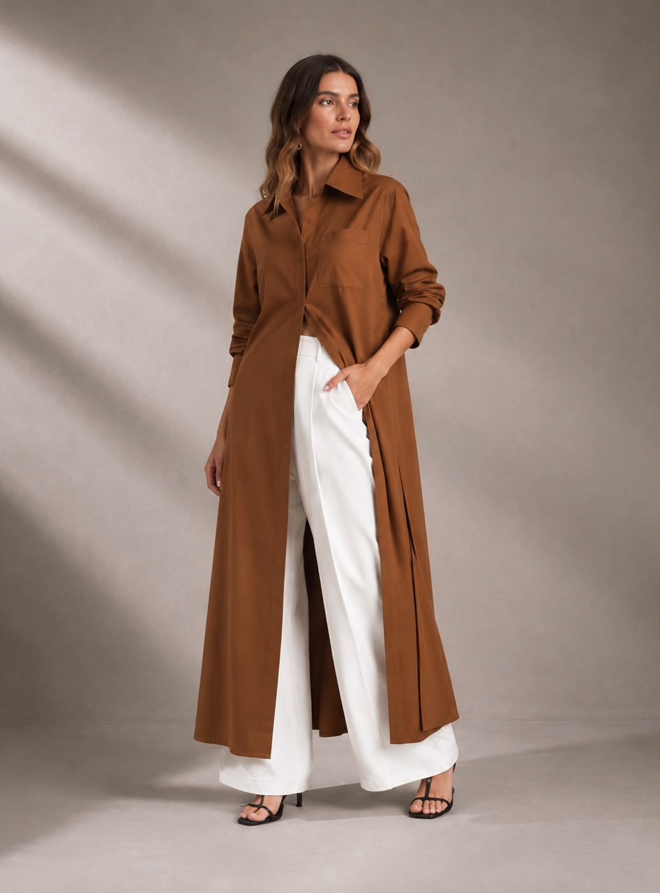 Sienna Muse Longline Shirt