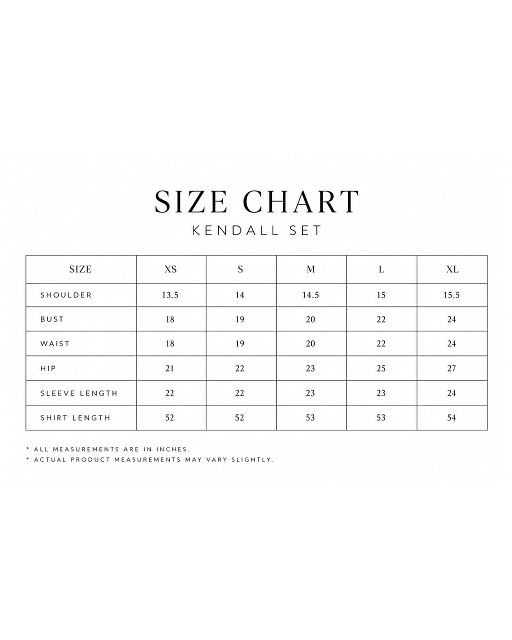 The Kendall Set - Mocha Brown